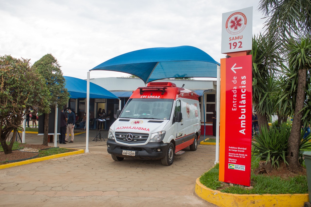 Para reforçar atendimento de urgência em Campo Grande, Prefeitura entrega novas ambulâncias ao SAMU 192 nesta sexta-feira