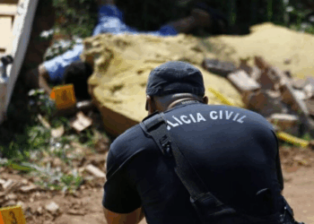 Mulher morre após capotamento violento em estrada de Jaraguari