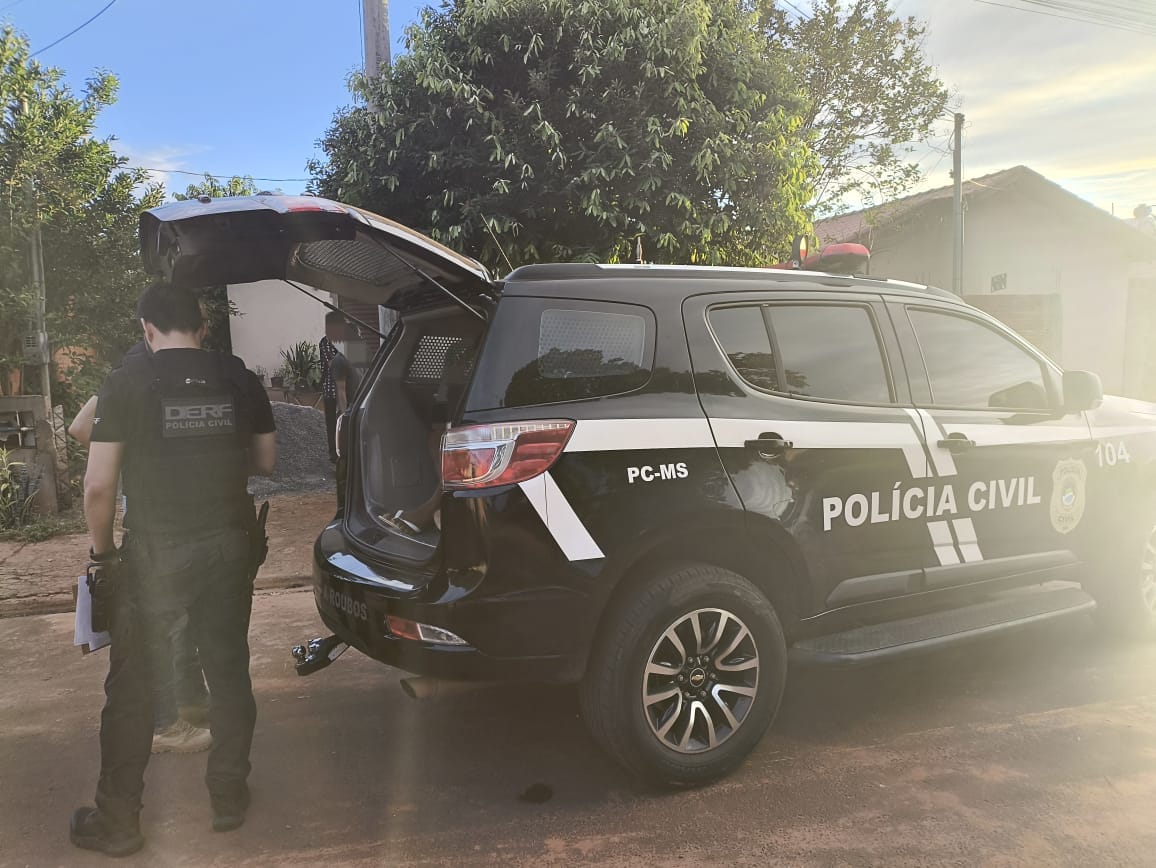 DERF prende homem com mandado de prisão por violência doméstica no Bairro Guanandi