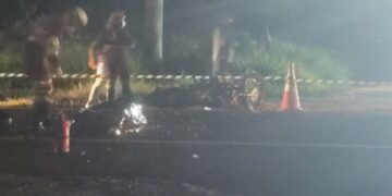 Motociclista morre em colisão com carro de aplicativo na BR-163, em Campo Grande