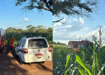 Idoso é encontrado morto em plantação de milho após sair para pescar em Rio Brilhante