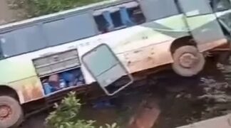 Morre vítima de acidente com ônibus que despencou de ponte em rodovia de MS