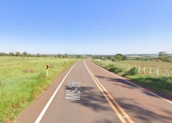 Motociclista morre ao ser atingido por caminhonete na MS-156