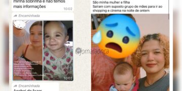 Postagem nas redes: assassino simulou desaparecimento e mobilizou a própria família após matar mulher e bebê