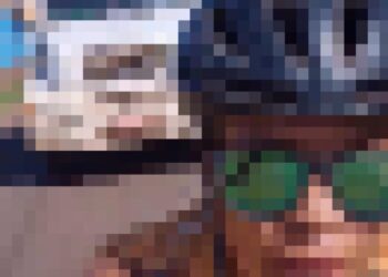 “Filmar esse FDP”: ciclista que deu de dedo pra caminhoneiro filmou próprio atropelamento 