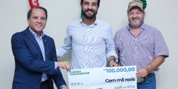 Coronel David entrega emenda de R0 mil para a saúde de Deodápolis