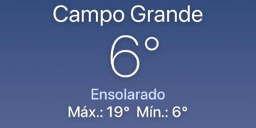 Campo Grande está entre as capitais mais frias do país nesta sexta 