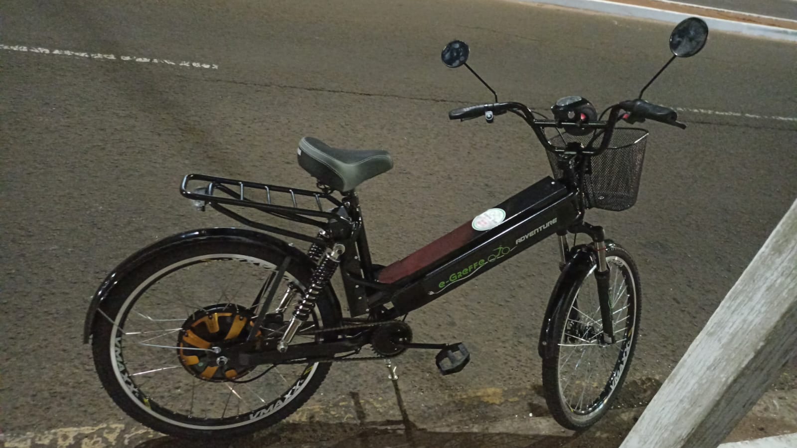 Servidor tem bicicleta elétrica roubada no HRMS enquanto cumpria plantão 
