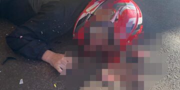 Motociclista que morreu atropelado por caminhão estava à caminho do trabalho no Indubrasil