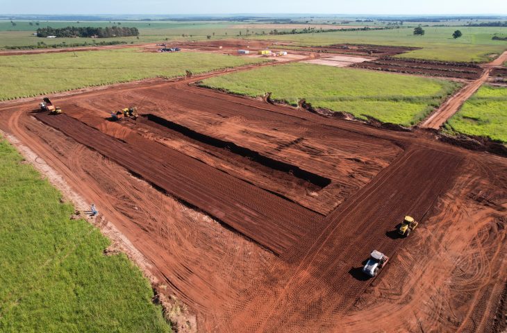 Copasul inicia construção da maior indústria de soja de sua história em Naviraí