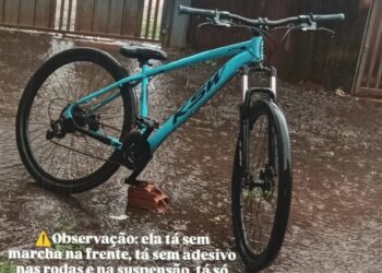 Dupla simula estar armada e rouba bicicleta de jovem no Aero Rancho