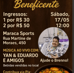 Breno teve uma infecção grave e agora precisa de cuidados, e você pode ajudar