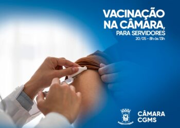 Servidores da Câmara CG poderão ser imunizados contra a gripe nesta terça-feira (20)