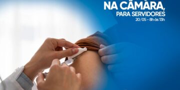 Servidores da Câmara CG poderão ser imunizados contra a gripe nesta terça-feira (20)