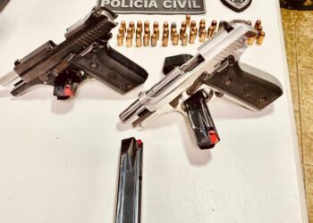 Preso com duas pistolas, homem de 29 anos seria “matador” de facção em guerra por território em Campo Grande