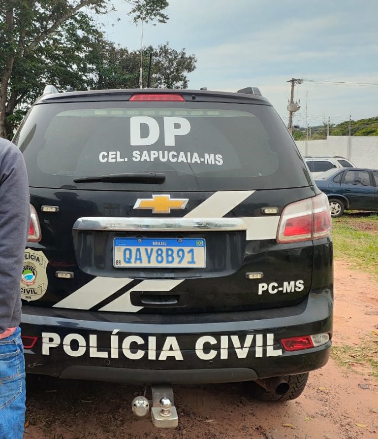 Foragido condenado a 33 anos por homicídio é preso em Coronel Sapucaia após roubo violento contra idoso