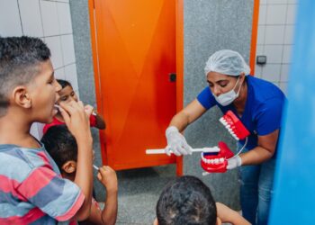 Mais Saúde Bucal nas Escolas: Campo Grande promove Dia D com ações de prevenção e cuidado para crianças da Reme