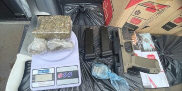 Homem é preso com maconha, arma e grande carga de cigarros contrabandeados em Campo Grande