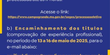 Prefeitura abre processo seletivo para auxiliar de manutenção