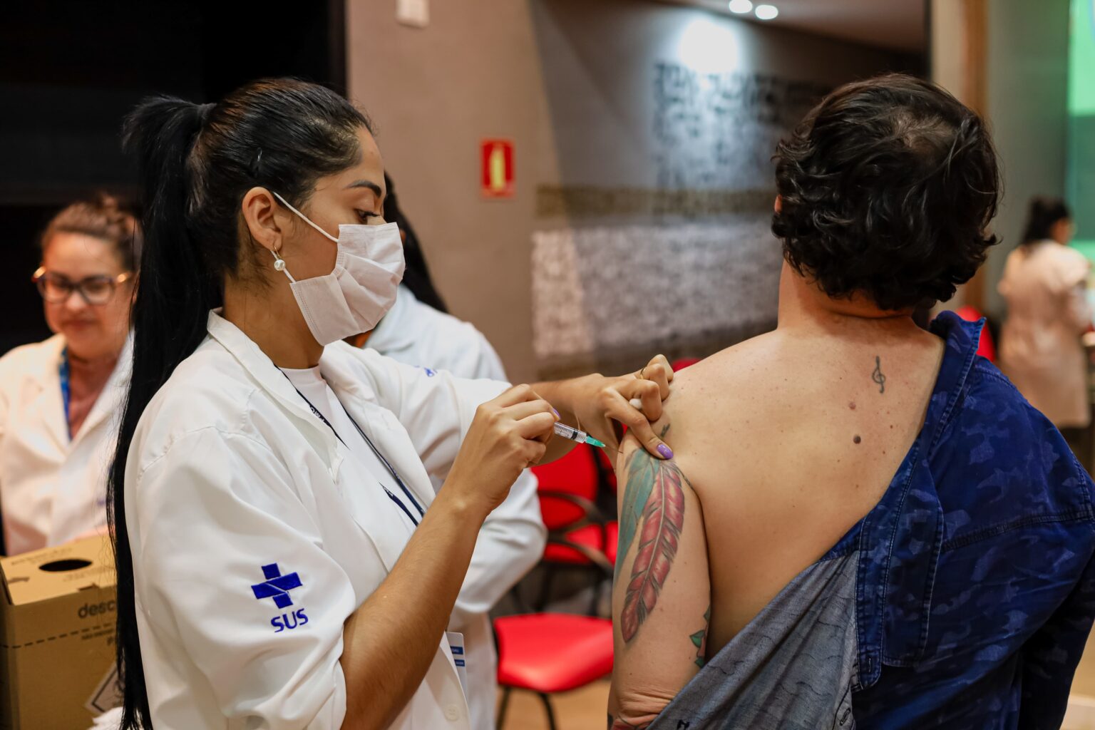Vacinação contra a gripe chega à Câmara Municipal com ação especial da Sesau nesta terça-feira (20)