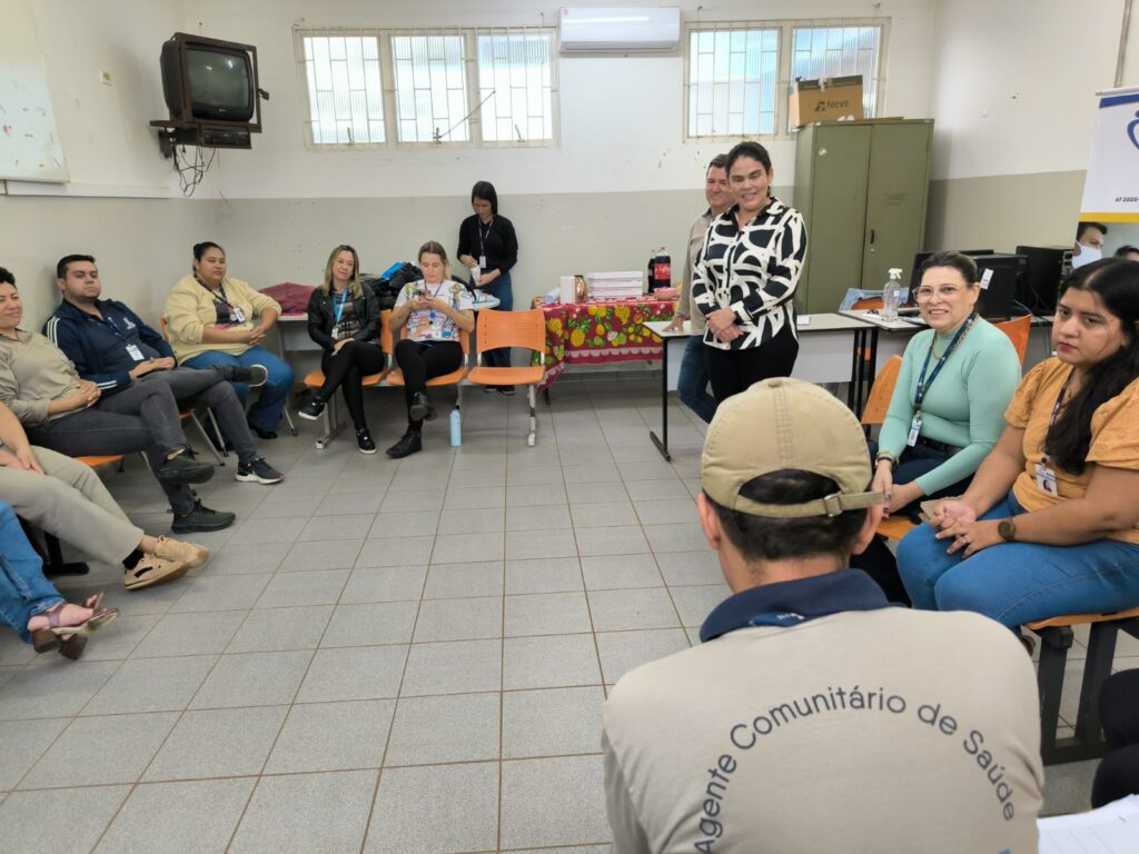 Com acolhimento e escuta, projeto da Sesau reforça cuidado com agentes de saúde da Capital Com acolhimento e escuta, projeto da Sesau reforça cuidado com agentes de saúde da Capital