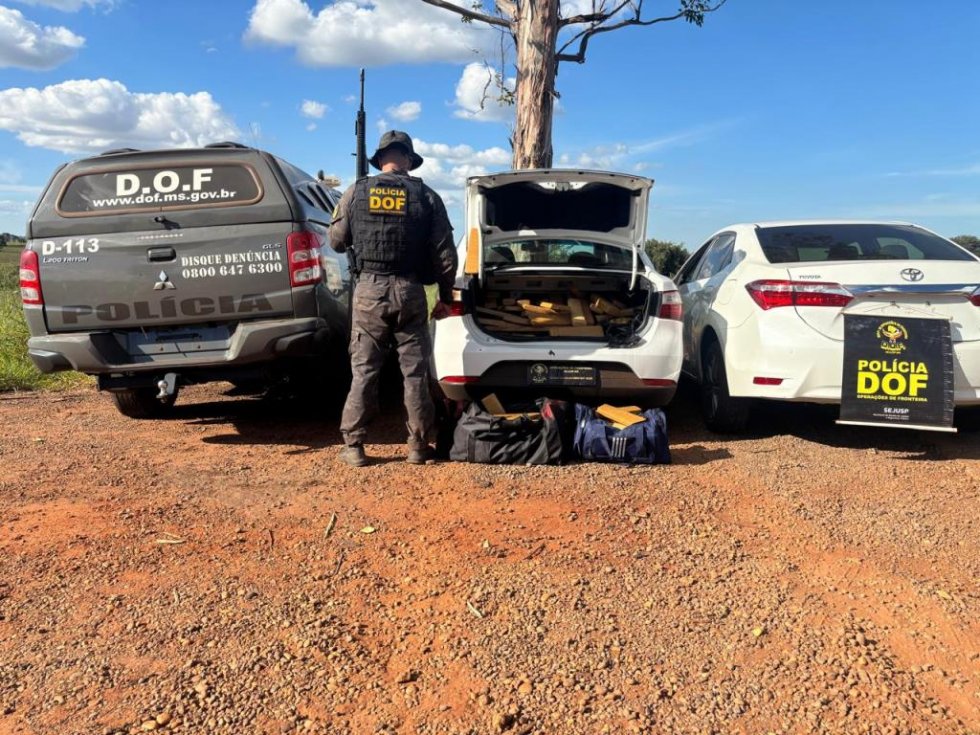 Polícia apreende mais de 300 kg de drogas em Anaurilândia e prende batedor