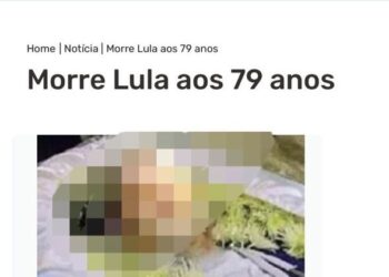 Site oficial de Prefeitura em MS divulga falsa morte de Lula com foto em caixão 