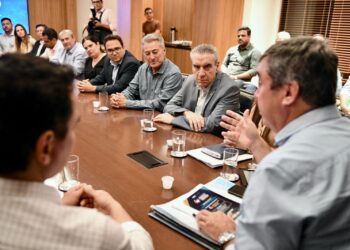 Ao lado de Riedel, Paulo Corrêa recebe lideranças para discutir investimentos em municípios