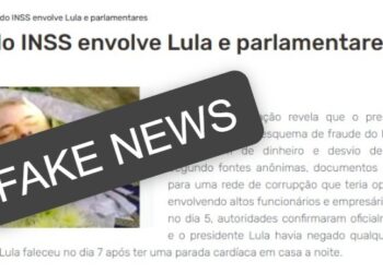 Após notícia falsa da morte de Lula em site oficial, Prefeito faz BO uma semana depois, alegando invasão