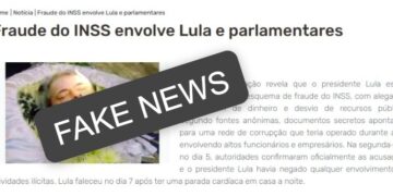 Após notícia falsa da morte de Lula em site oficial, Prefeito faz BO uma semana depois, alegando invasão