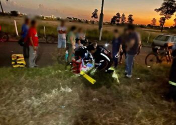 Ciclista fica em estado grave após ser atropelado por carro na BR-158 em Três Lagoas
