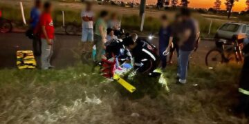 Ciclista fica em estado grave após ser atropelado por carro na BR-158 em Três Lagoas