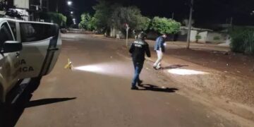 Homem é morto a tiros em frente a bar de Rio Brilhante