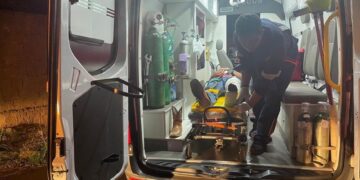 Colisão entre moto e bicicleta elétrica deixa três feridos em Três Lagoas