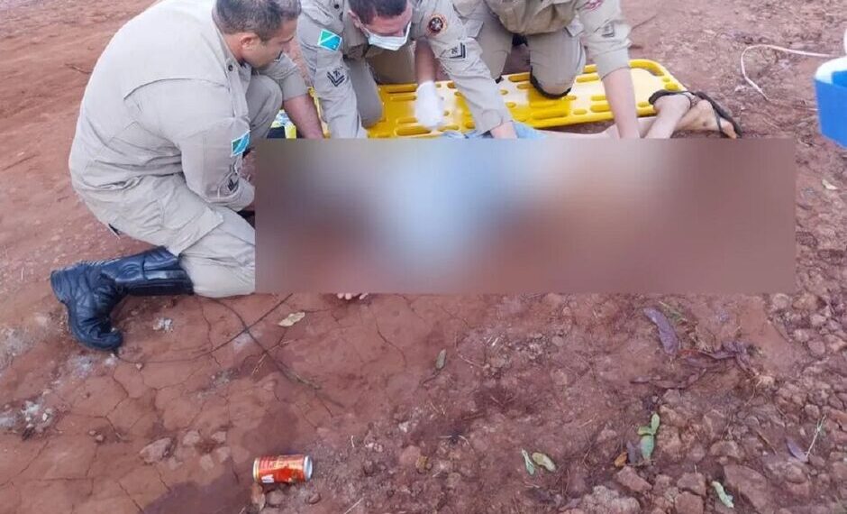 Mulher é atropelada após ser jogada para fora de carro em Nova Alvorada do Sul