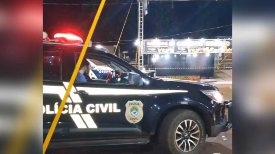 Homem é executado a tiros durante Festa das Nações em Mundo Novo