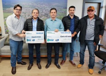 Coronel David comemora 101 anos de Maracaju e entrega emendas no valor de R$ 150 mil