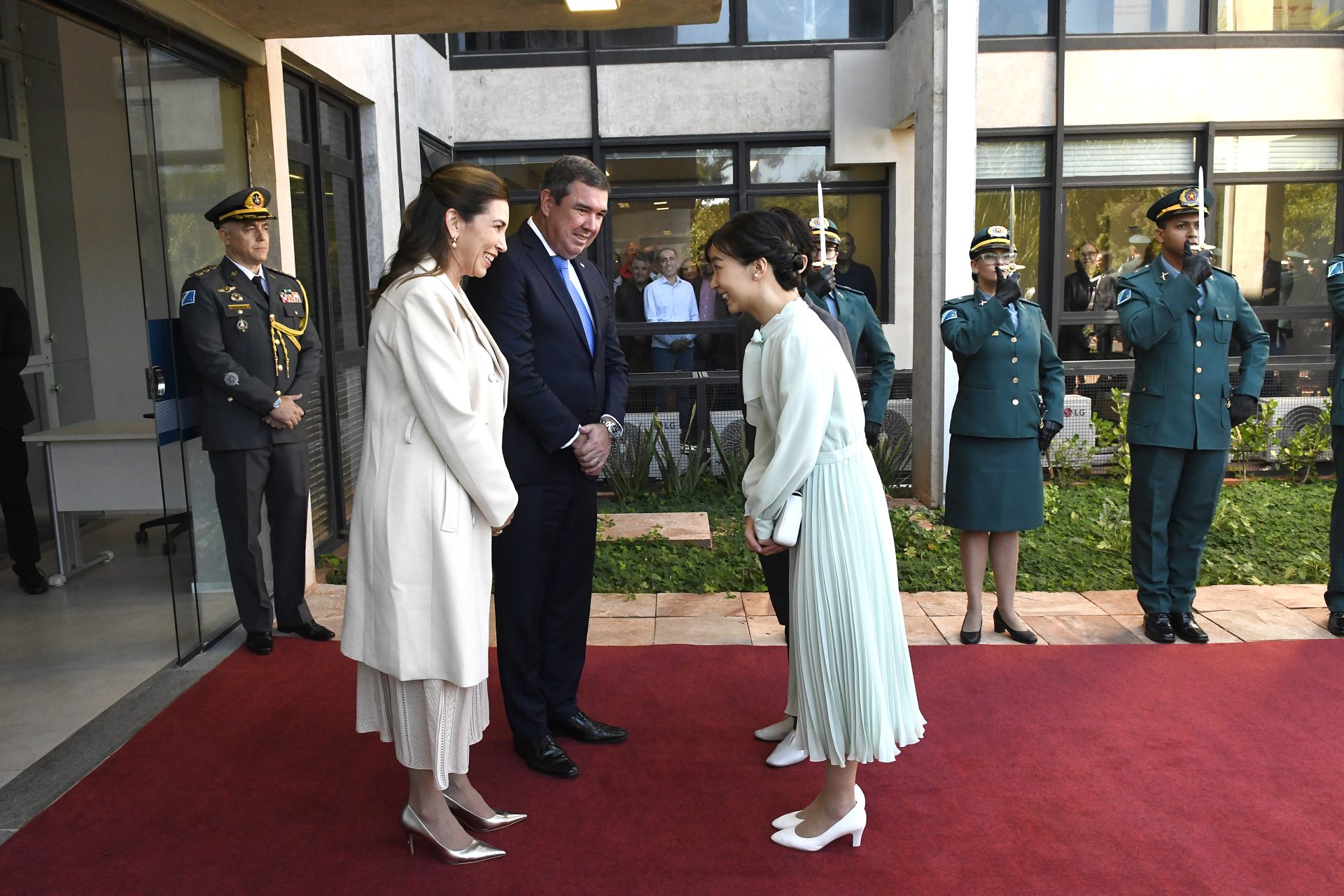 130 anos de relações diplomáticas: governador e princesa do Japão estreitam laços em visita a MS