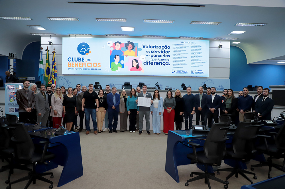 Câmara lança Clube de Benefícios, com descontos de até 73% para servidores