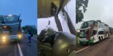 Vídeo: Acidente grave na BR-262: ônibus bate em caminhão e deixa mortos e feridos