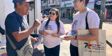 SAS realiza mobilização na região central contra o trabalho infantil nesta quinta-feira (12)