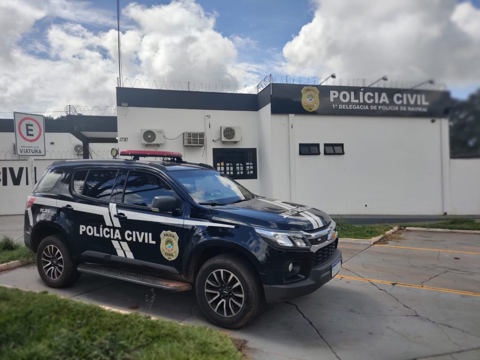 Preso homem que matou morador de rua com bloco de concreto em Naviraí