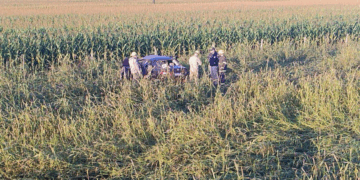 Mulher morre em capotamento na BR-376, em Ivinhema