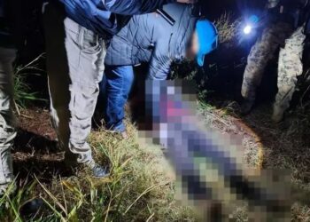 Homem é enforcado e corpo jogado em matagal na fronteira
