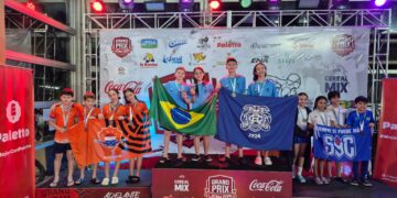Irmãos de Campo Grande conquistam pódio no Grand Prix de Natação