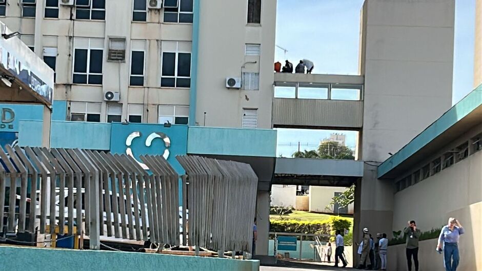 Morre funcionário que caiu de prédio da Santa Casa