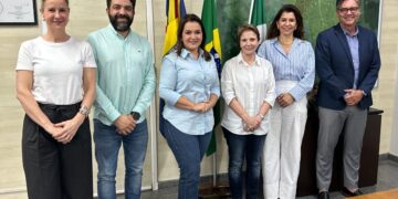 Tereza Cristina e Adriane Lopes discutem avanços estratégicos para Campo Grande antes de missão oficial aos EUA