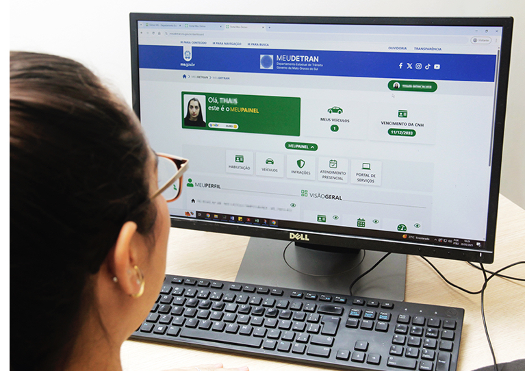 Detran-MS derruba site falso e reforça alerta contra fraudes