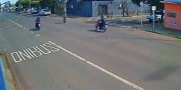 Câmera flagra atropelamento que matou idoso em Campo Grande