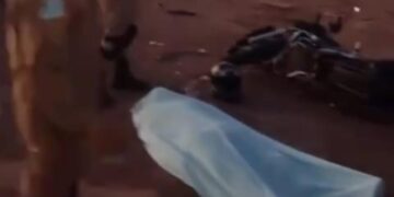 Vídeo: jovem morre em colisão com ônibus em Ribas do Rio Pardo